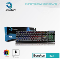 Bàn Phím VSP Bosston 803 Black Led - Bh 12 Tháng