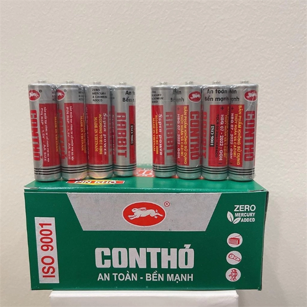 Pin tiểu Con thỏ Rabbit AA Size1,5V (R6P)