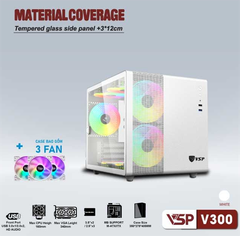 CASE VSP GAMING V300 WHITE