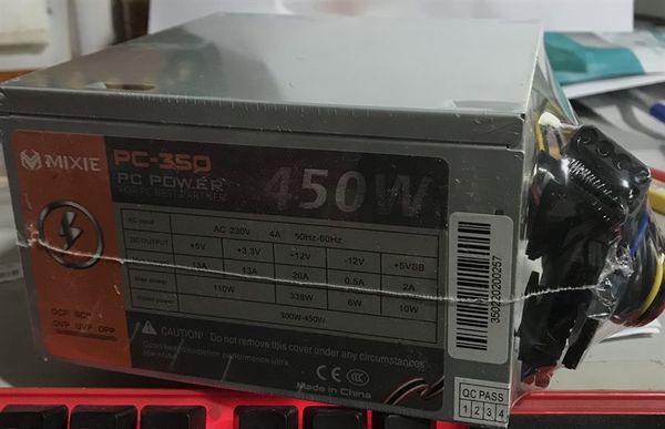 NGUỒN MÁY TÍNH MIXIE PC350-450W