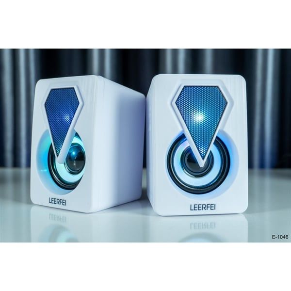 Loa Máy Tính LeerFei YST E1046 Màu Trắng-Bh 01th
