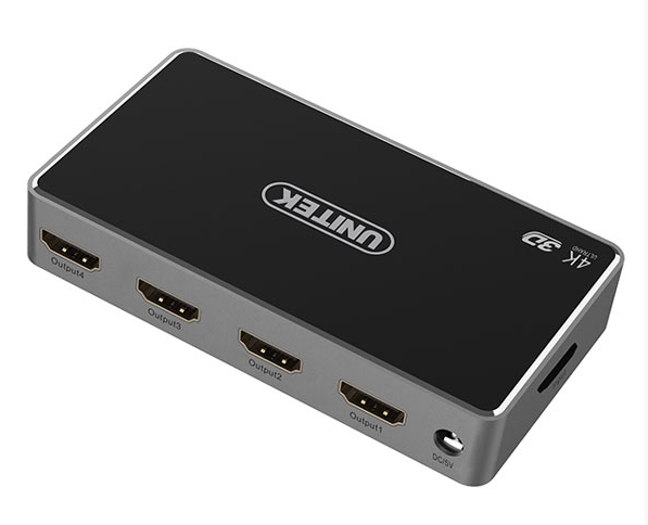 Bộ chia HDMI 1 Ra 4 UNITEK V1109A - Bh 12 tháng
