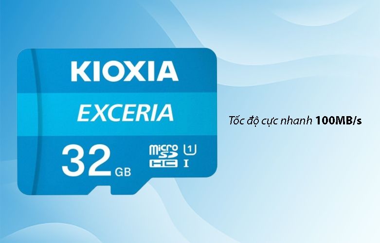 Thẻ nhớ Kioxia 32GB Exceria CL10 U1 - Bh 24 Tháng