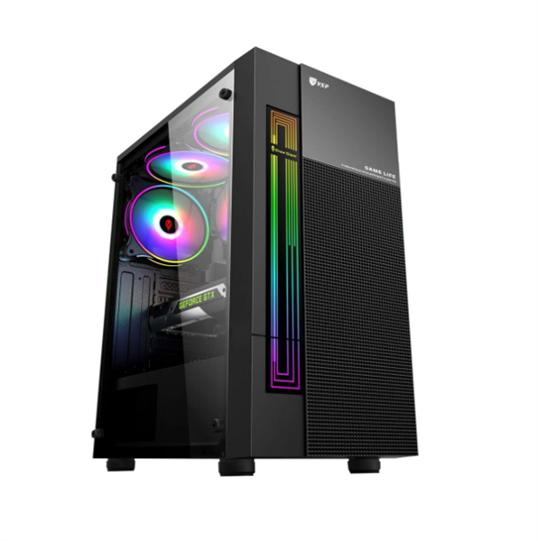 VỎ CASE VSP GAMING KB08 BLACK TM