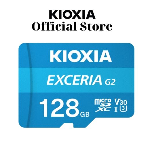 Thẻ nhớ Kioxia 128GB Exceria CL10 USH-I 4K - Bh 24 tháng