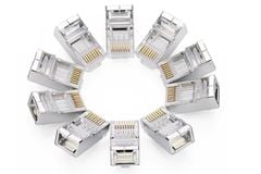 Đầu mạng RJ45 Nhựa loại tốt CAT5 (100c)