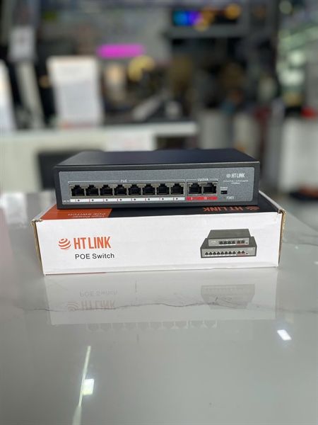 Switch POE HTLINK HT-82FP-V2 8+2 - Bh 06 tháng
