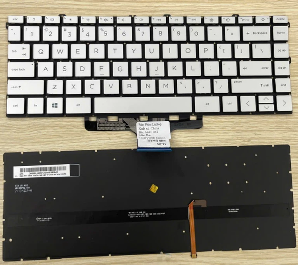 KEY HP 14-DW BẠC ZIN LED - BH 06 THÁNG