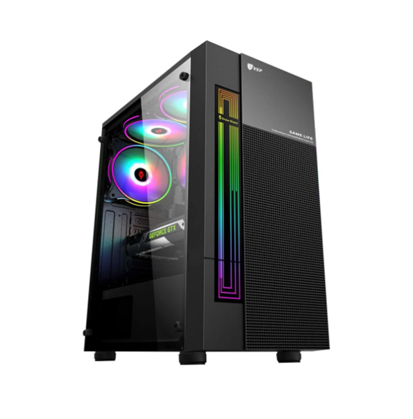VỎ CASE VSP GAMING KB08 BLACK TM