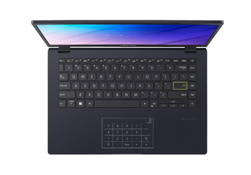 Asus E410M | Intel Celeron N4020| Ram 4GB| NVME 128GB + 60GB eMMC , Intel Graphics, Màn Hình 14