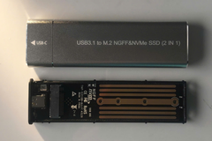 Box M2 Sata NGFF & NVMe ra USB 3.1