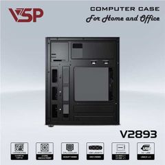 Vỏ Case văn phòng VSP V2893 (Black) - Bh 12 tháng