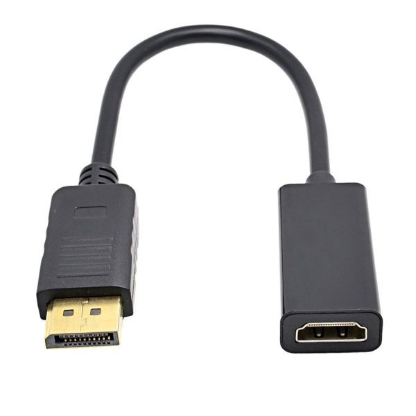 Cáp chuyển DisplayPort To HDMI 20cm - Bh 01 tháng