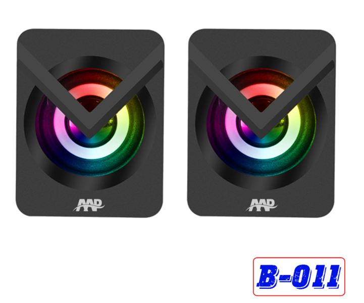Loa Vi Tính 2.0 AAP B011 Led - Bh 03 tháng