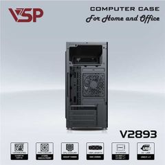 Vỏ Case văn phòng VSP V2893 (Black) - Bh 12 tháng