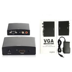 Box chuyển VGA ra HDMI ZQH-003 - Bh 03 tháng