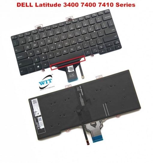 KEY DELL 5400 ZIN LED - BH 06 THÁNG