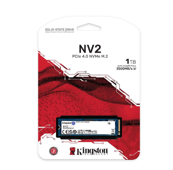 SSD NVME KINGSTON NV2 1TB - BH 36 THÁNG
