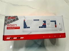 COMBO PHÍM CHUỘT JEDEL WS671 - Bh 12 tháng