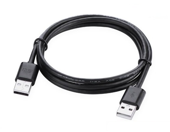 Cáp USB 2 Đầu đực 1.5m Đen - BT