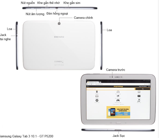 Samsung Galaxy Tab 3 GT-P5200