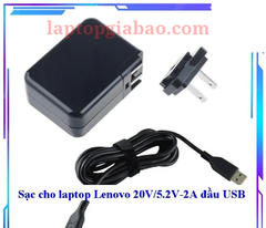 SẠC LENOVO 20V-2A (USB méo) tm - BH03THÁNG