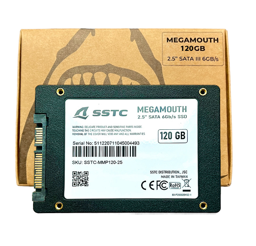 SSD SSTC Megamouth 120GB Tm - Bh 01 tháng
