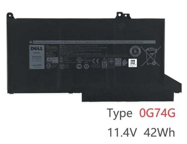 PIN DELL 0G74G 4CELL ZIN - BH 06 THÁNG