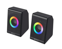 Loa 2.0 Kisonli X12 Black Led - Bh 12 tháng