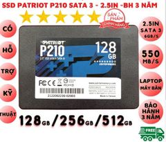 SSD PATRIOT P210 128GB - BH 36 THÁNG