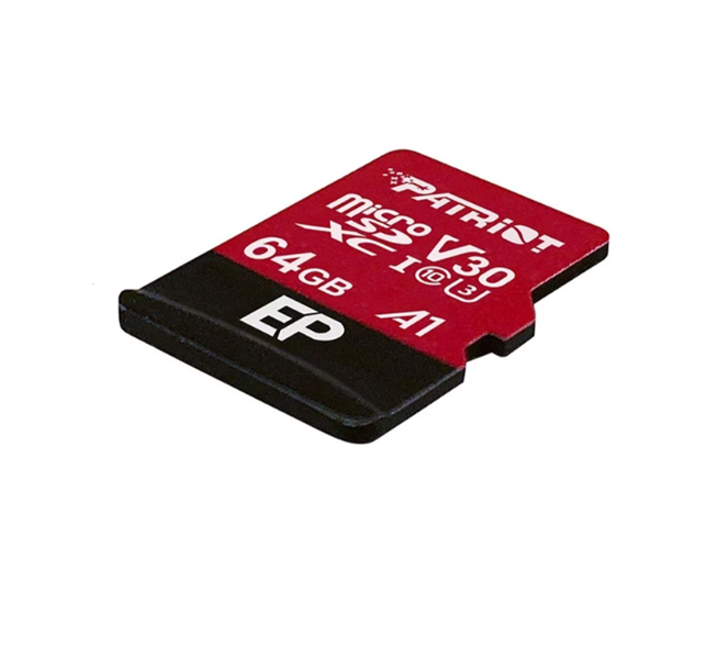 Thẻ nhớ Patriot 64GB MicroSDXC V30 A1 - Bh 12 tháng