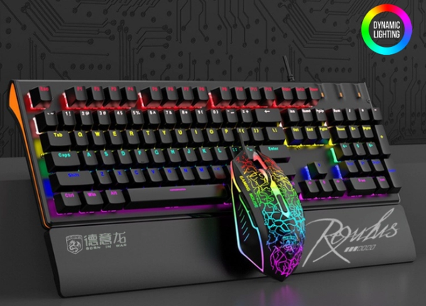 Combo Phím Chuột Cơ Gaming M115 - Bh 12 tháng