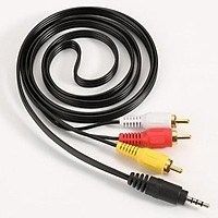 Dây loa 1 đầu jack 3.5 ra 3 đầu AV