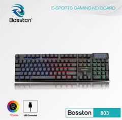 Bàn Phím VSP Bosston 803 Black Led - Bh 12 Tháng