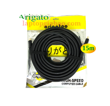 Cable HDMI 15m ARIGATOO 4K - Bh 12 tháng