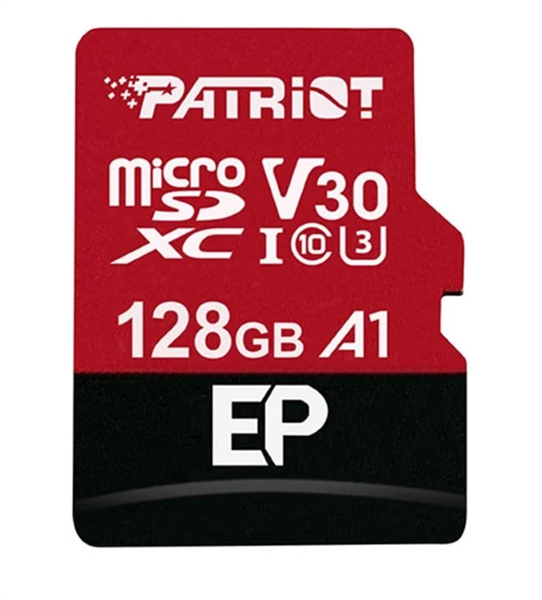Thẻ nhớ Patriot EP Seris 128GB Micro V30 A1 -Bh 12 tháng