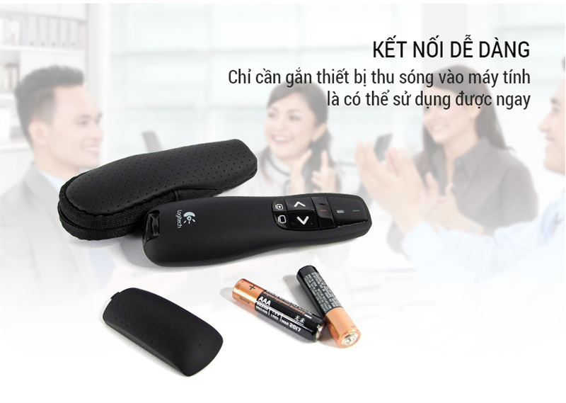 Bút trình chiếu Logitech R400 - Bh 03 tháng