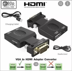 Đầu chuyển VGA to HDMI 6cm - Bh 01 tháng