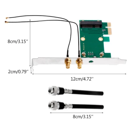 Board wifi gắn khe PCI cho PC