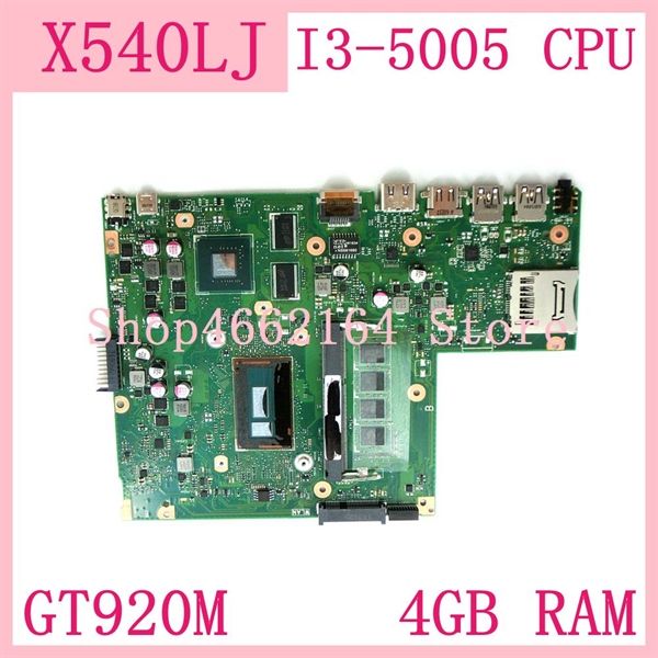 MAIN ASUS X540LJ I3-5010U RAM ON 4GB
