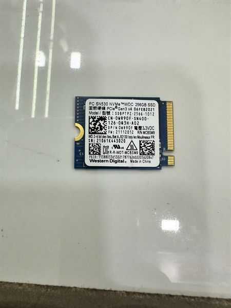 SSD Nvme 256Gb WD tm - Bh 03 tháng