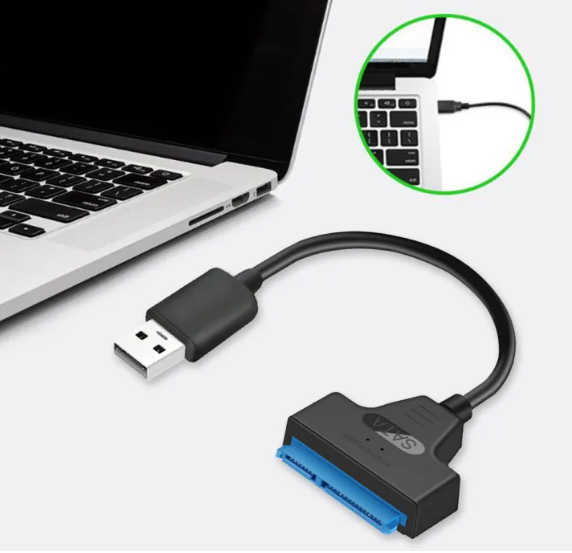 Cáp Chuyển Đổi Usb 2.0 to Sata - Bh 01 tháng