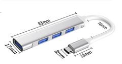 Bộ Chia 1 Type C Ra 4 Cổng USB 3.0 - Bh 01 tháng