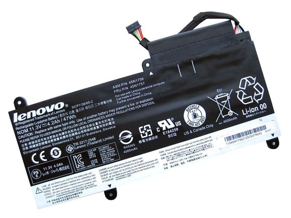 PIN LENOVO 45N1754 ZIN - BH 06 THÁNG