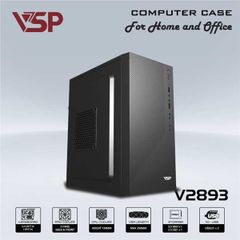 Vỏ Case văn phòng VSP V2893 (Black) - Bh 12 tháng