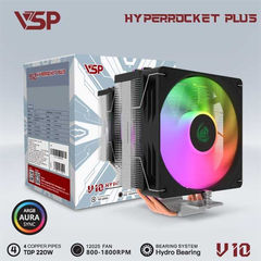 Tản Nhiệt Khí CPU VSP V10 - Màu Đen - Bh 06 Tháng