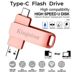 USB Kingston Tốc Độ Cao 2 in 1 64Gb Pink