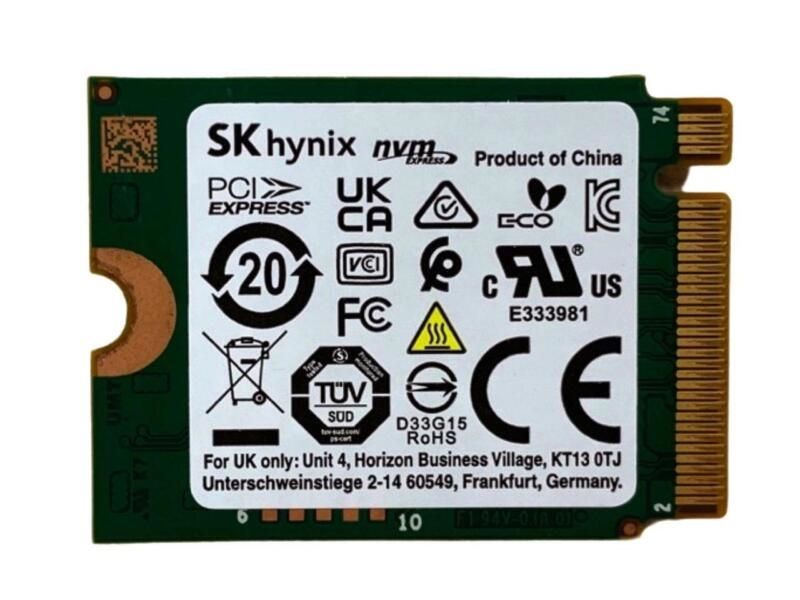 SSD NVMe SK Hynix 256GB Tm - Bh 03 tháng