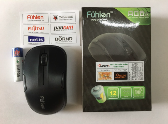 Chuột Không Dây Fuhlen A06G - Bh 12 tháng