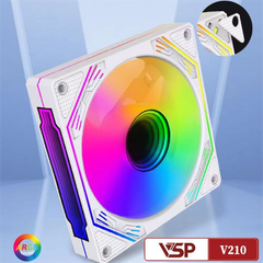 Fan Case VSP V210 White Led Argb - Bh 01 tháng